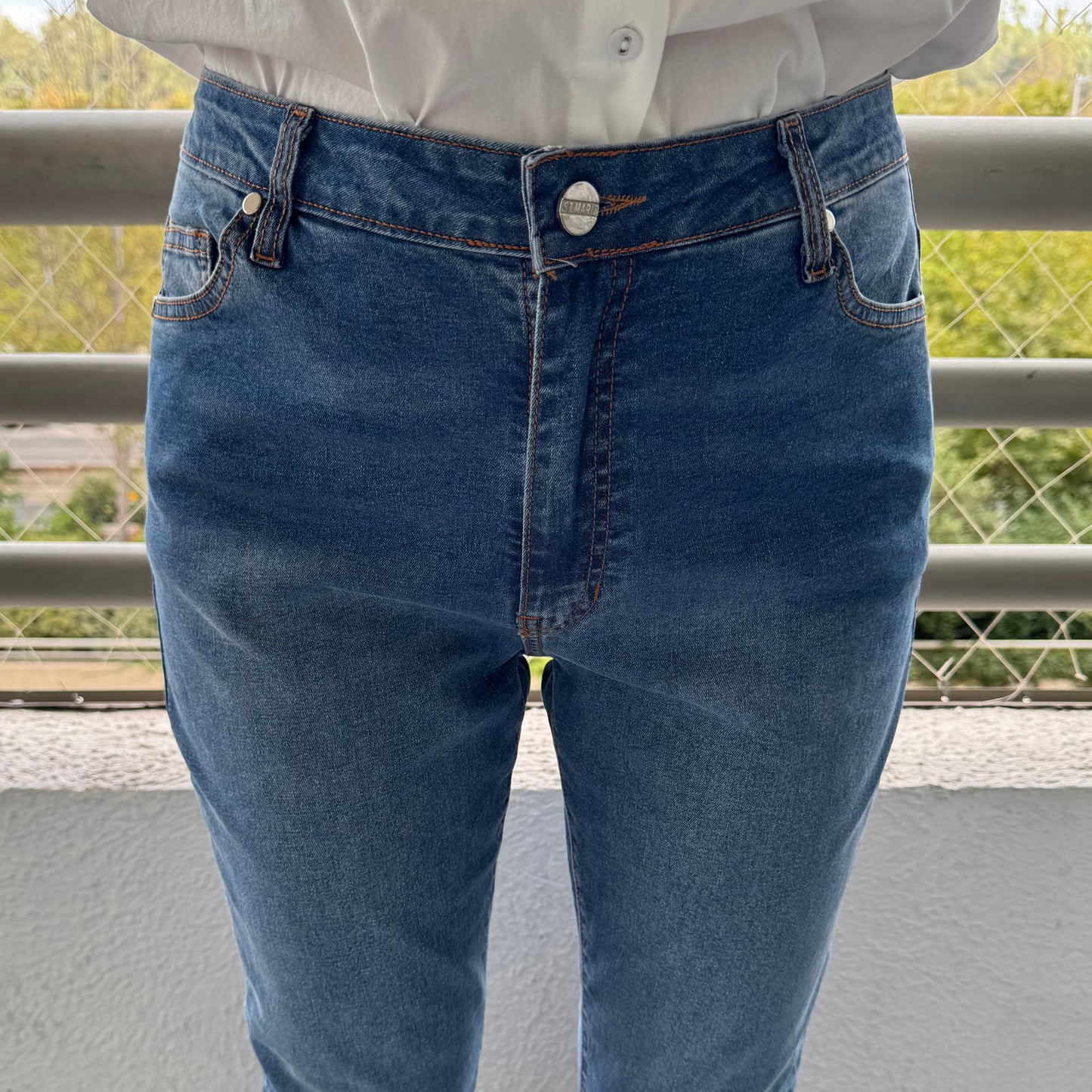 Jean azul elastizado