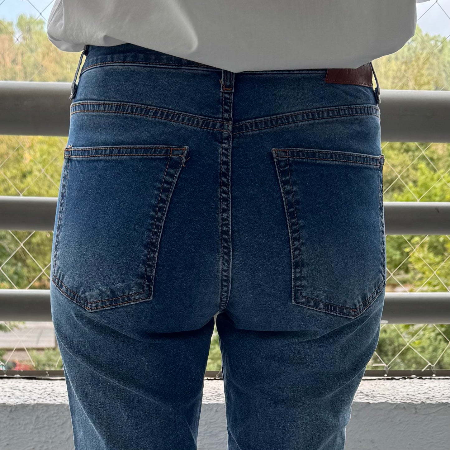 Jean azul elastizado