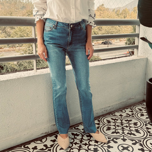 Jean azul elastizado
