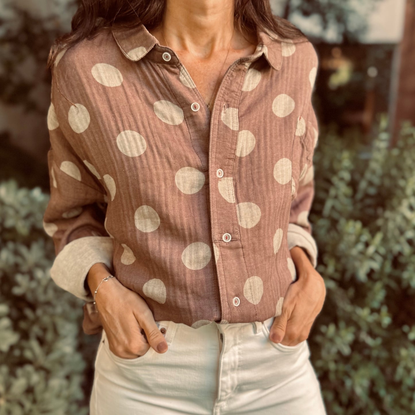 Camisa "TAUPE"